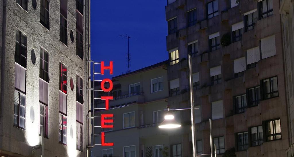Hotel Alda Centro Pontevedra Kültér fotó